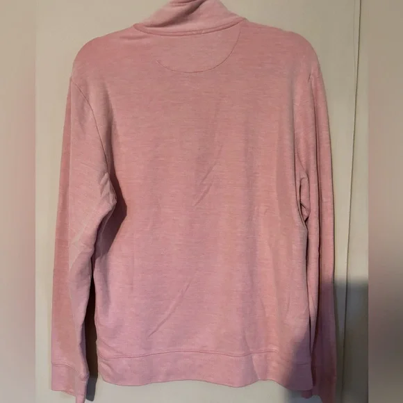 Vineyard Vines Pink Quarter-1/4 Zip Pullover - Picture 6 of 6